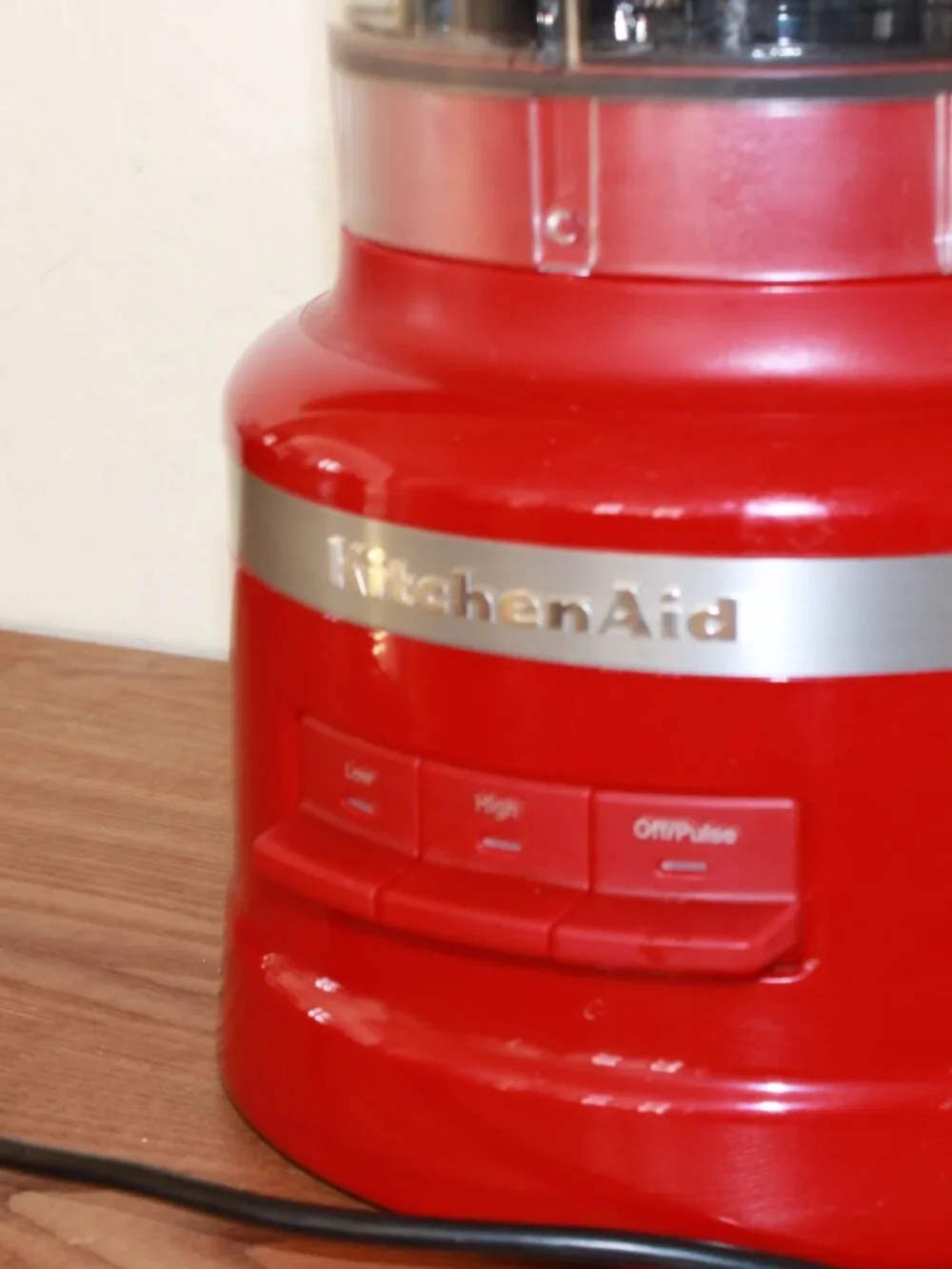 KitchenAid 7-Cup Food Processor Empire Red Complete Excellent Condition